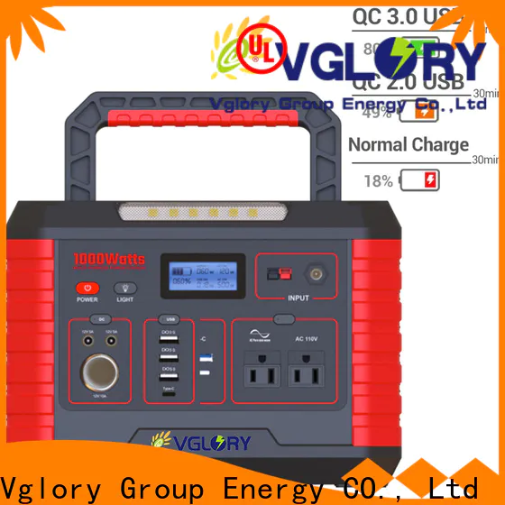 Vglory custom portable power station for camping bulk supply fast delivery