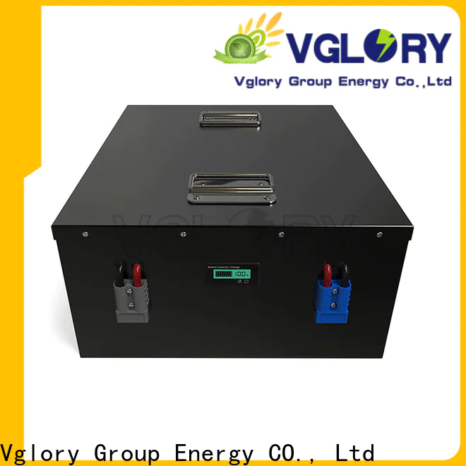 Vglory solar battery supplier for telecom