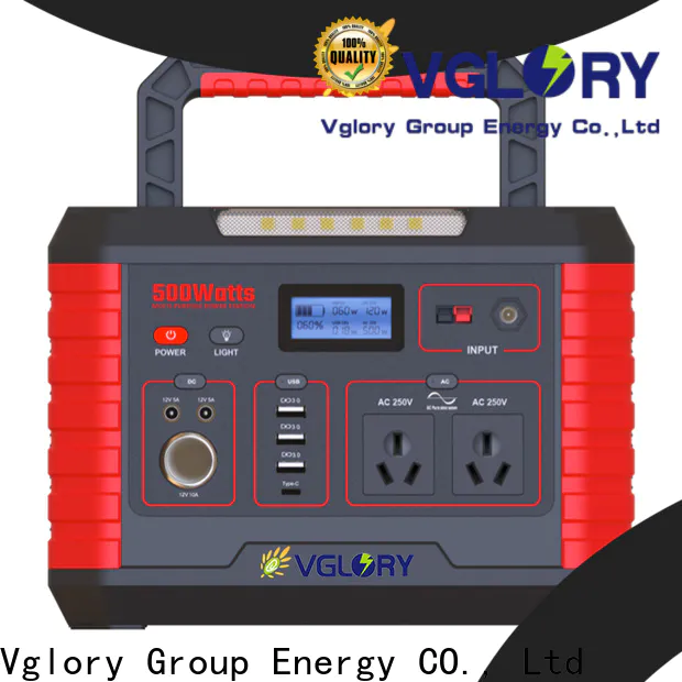 Vglory durable portable power station for camping outdoor for wholesale