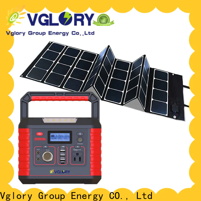 Vglory portable solar power generator factory short leadtime
