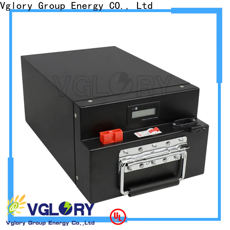 Vglory solar panel battery storage wholesale for UPS