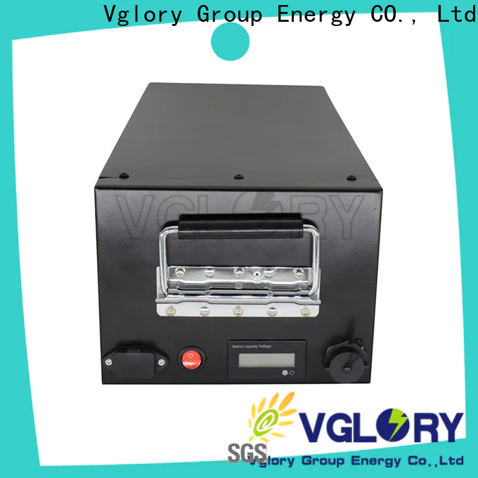 Vglory reliable lithium ion solar battery wholesale for military medical