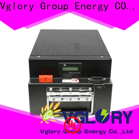 Vglory safety solar battery supplier for telecom