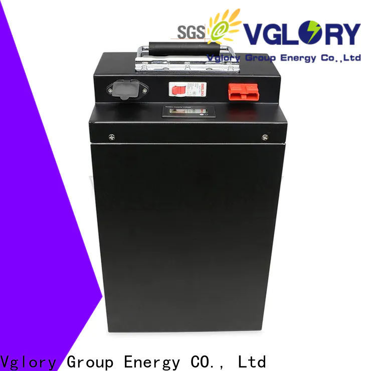 Vglory practical lithium ion rv battery personalized for UPS
