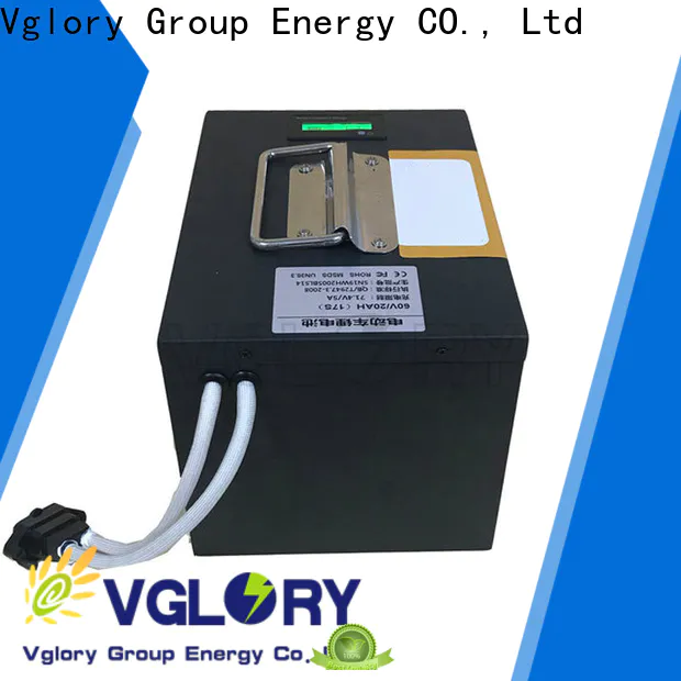 Vglory wheelchair batteries supplier for solar storage