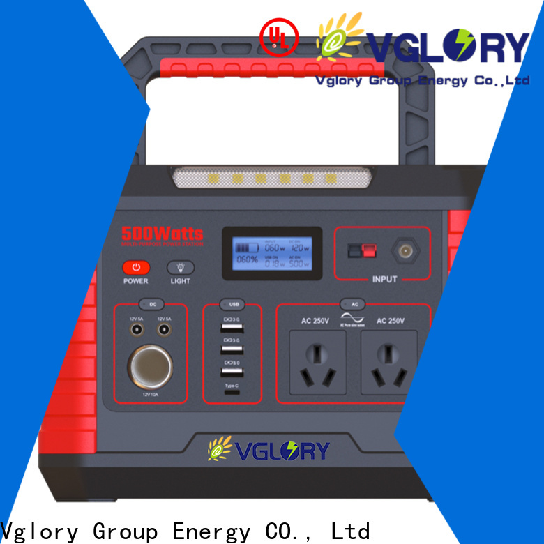 Vglory best portable power station factory supply for wholesale