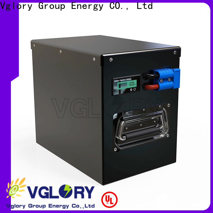 Vglory lithium solar batteries factory price for military medical